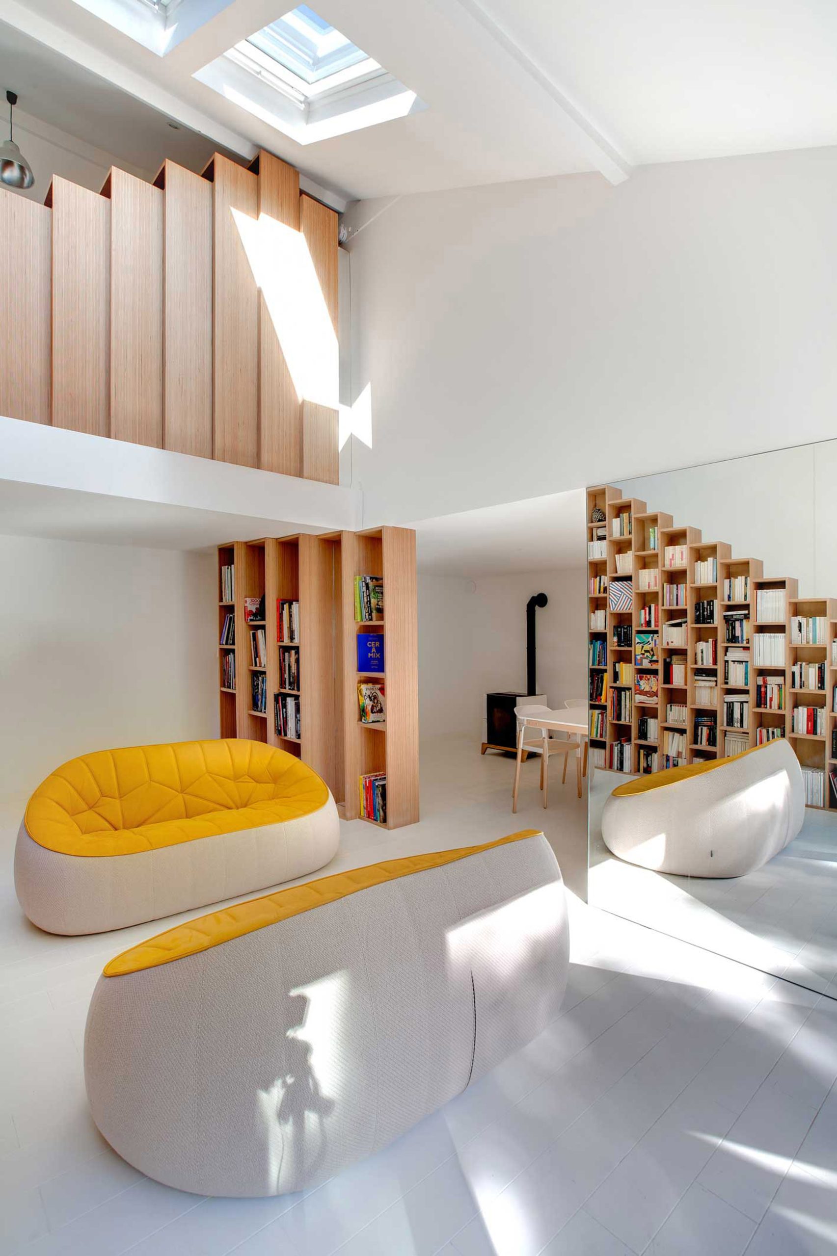 Bookshelf House by Andrea Mosca