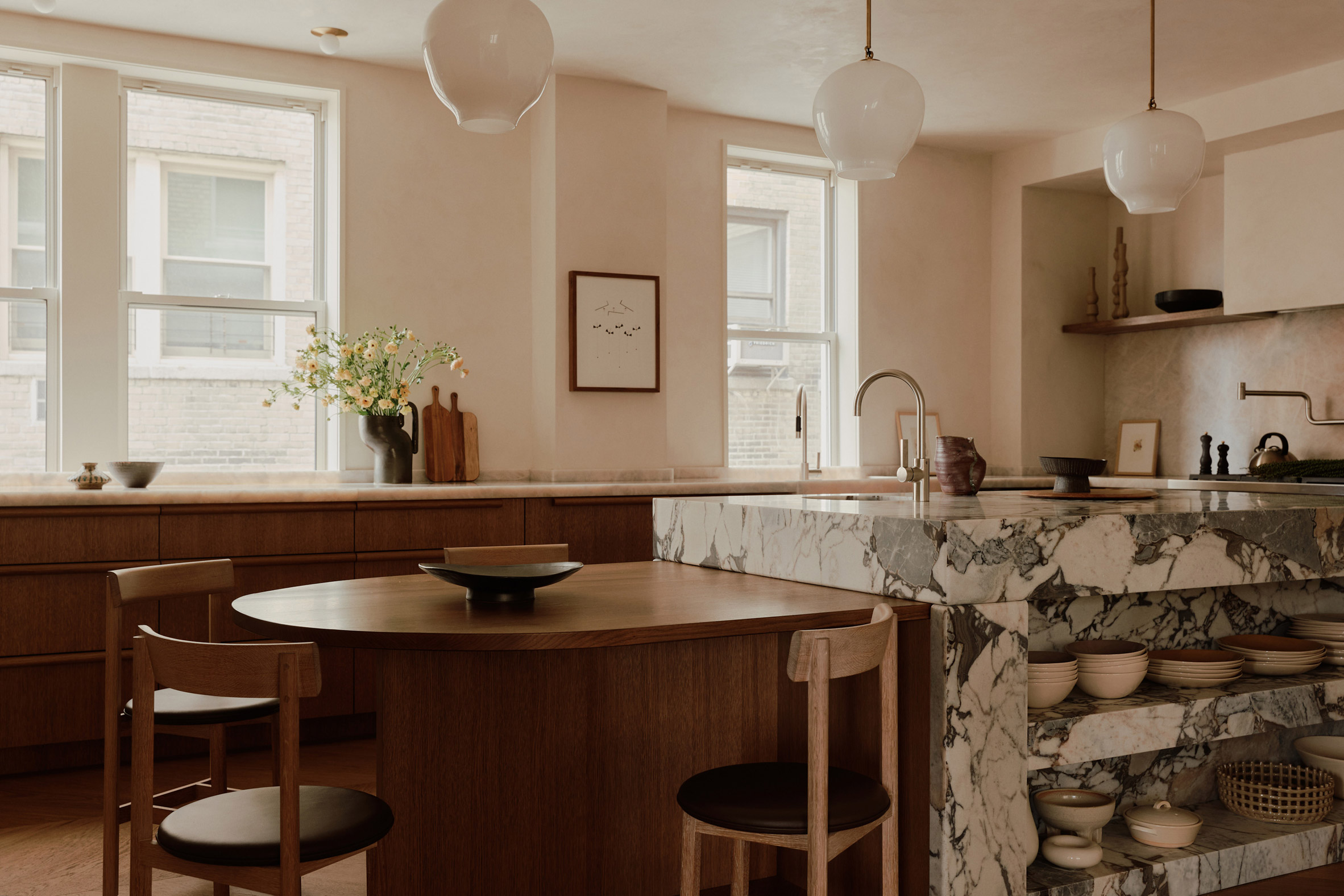 Kitchen in Manhattan flat