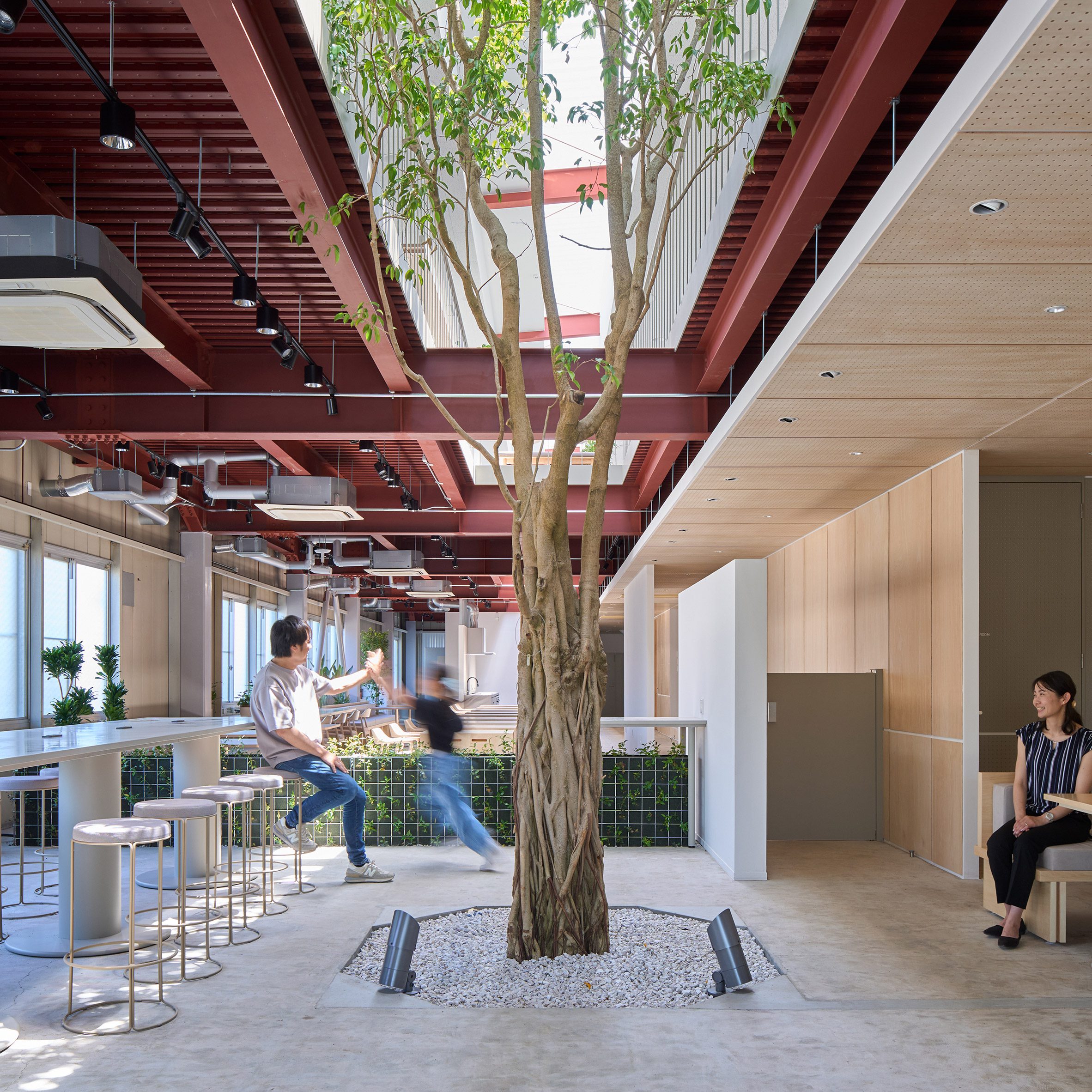 Kitaoka Group Head Office Building Renovation by Wataru Architects