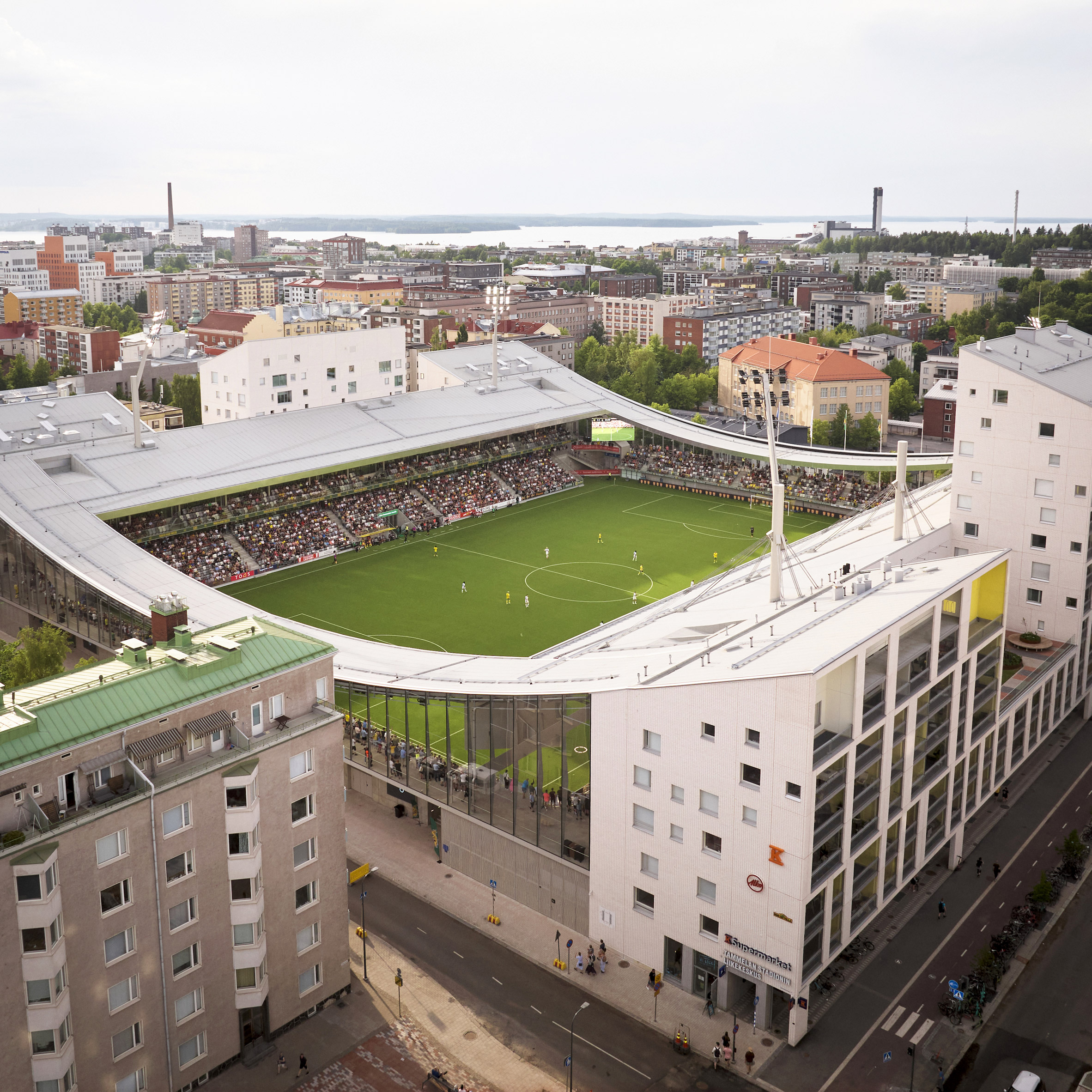 Tammela Hybrid Stadium by JKMM Architects
