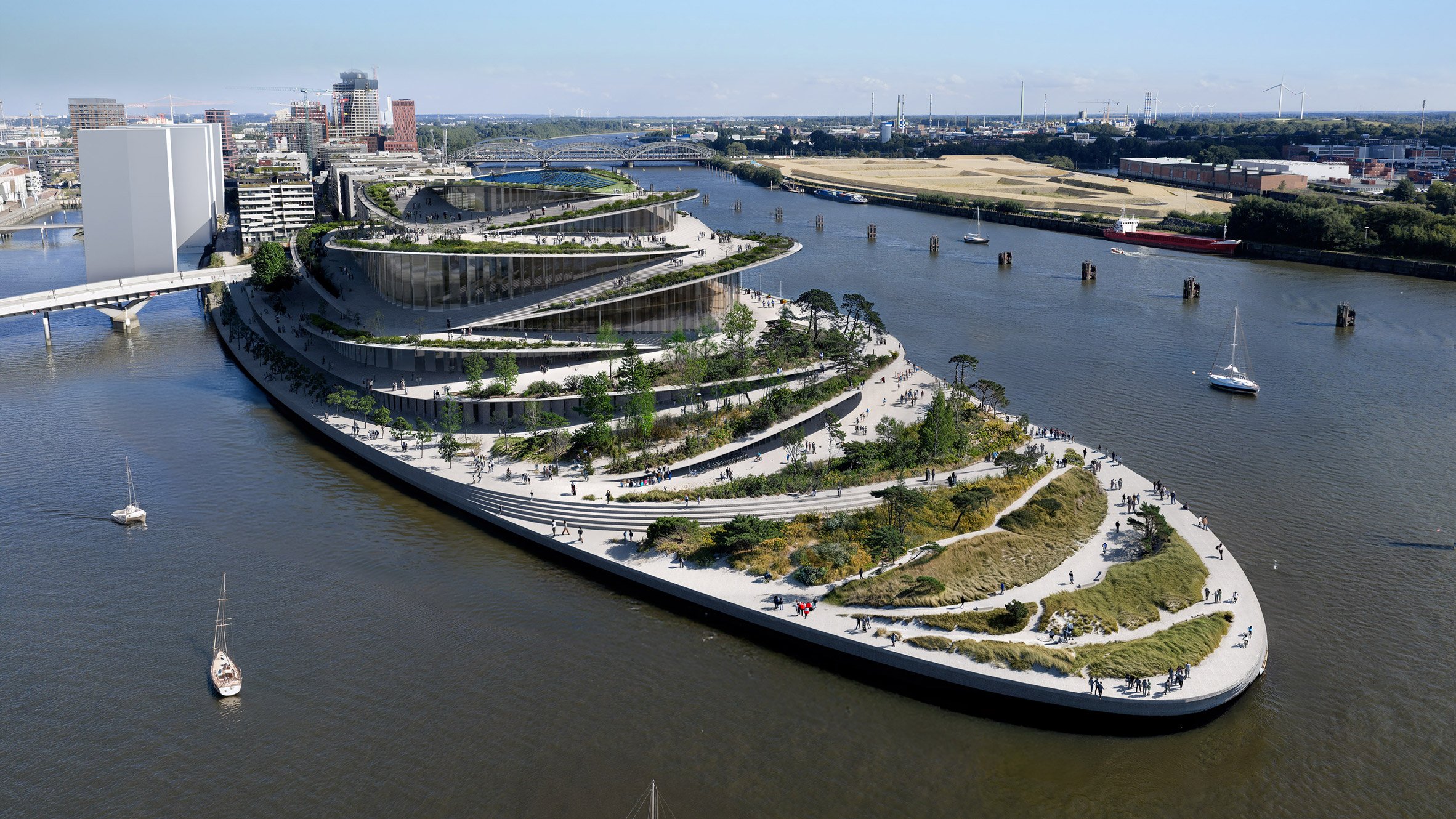 BIG waterfront opera house Hamburg