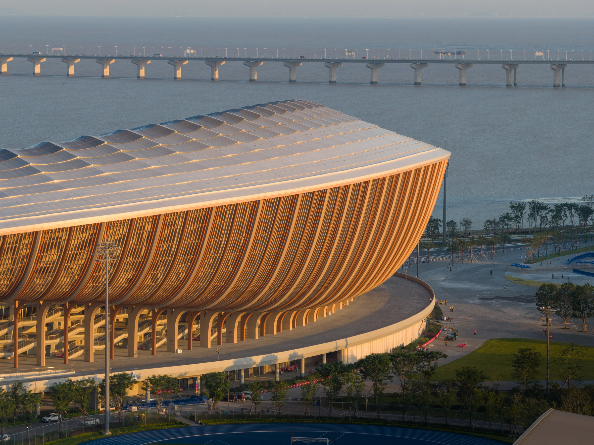 Stadium in China by Zaha Hadid Architects