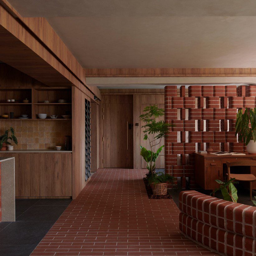 Interiors of In a Park, Singapore, designed by L Architects