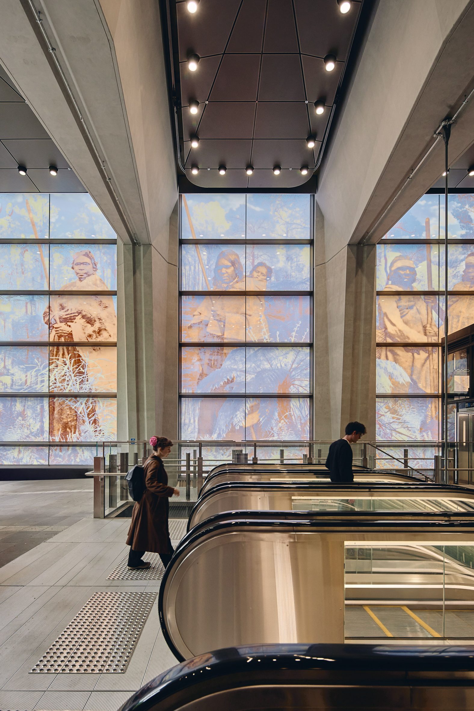 Station at Melbourne Metro Tunnel by RSHP, Hassell and WW+P Architects