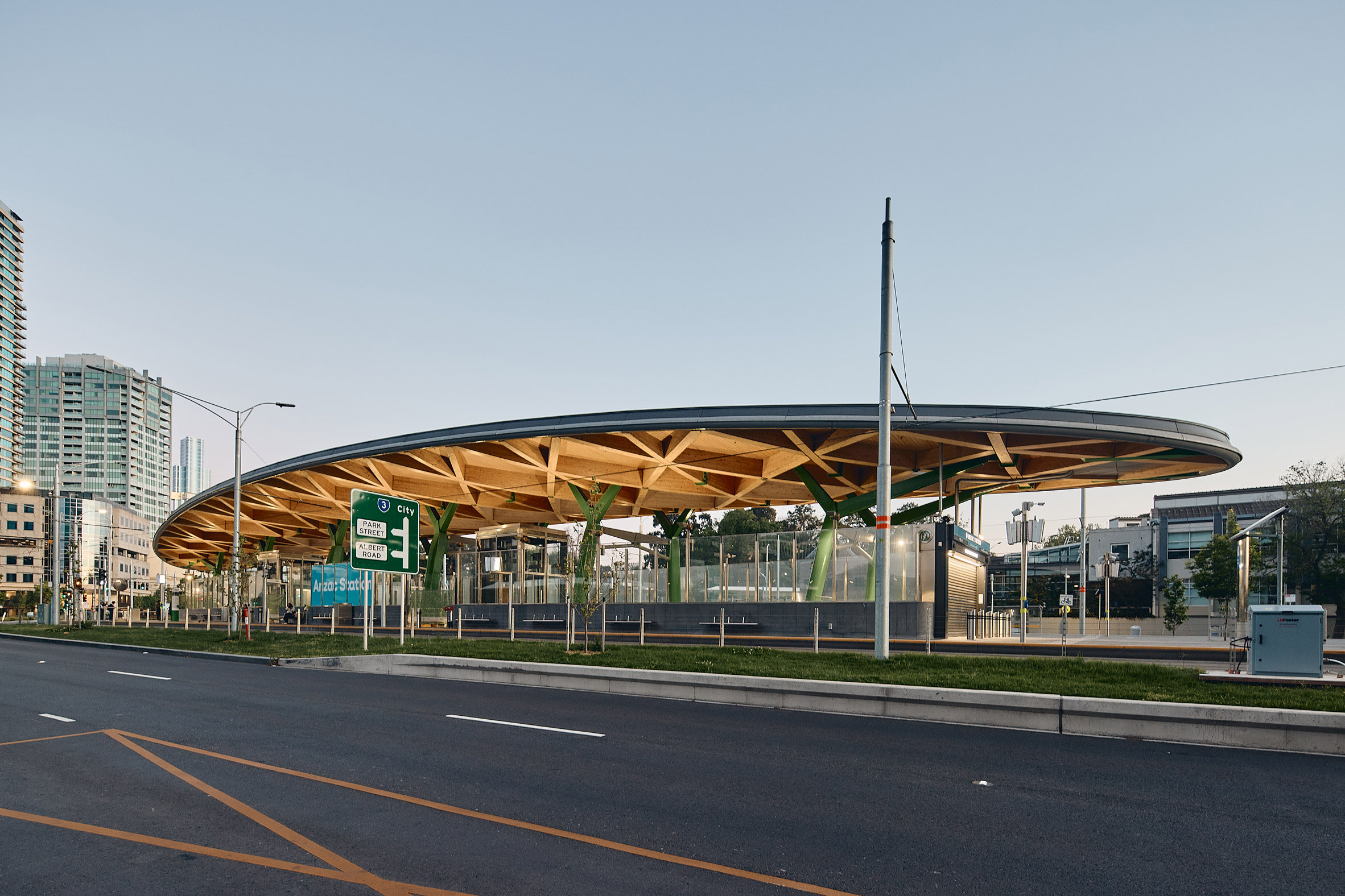 Station in Australia by RSHP, Hassell and WW+P Architects