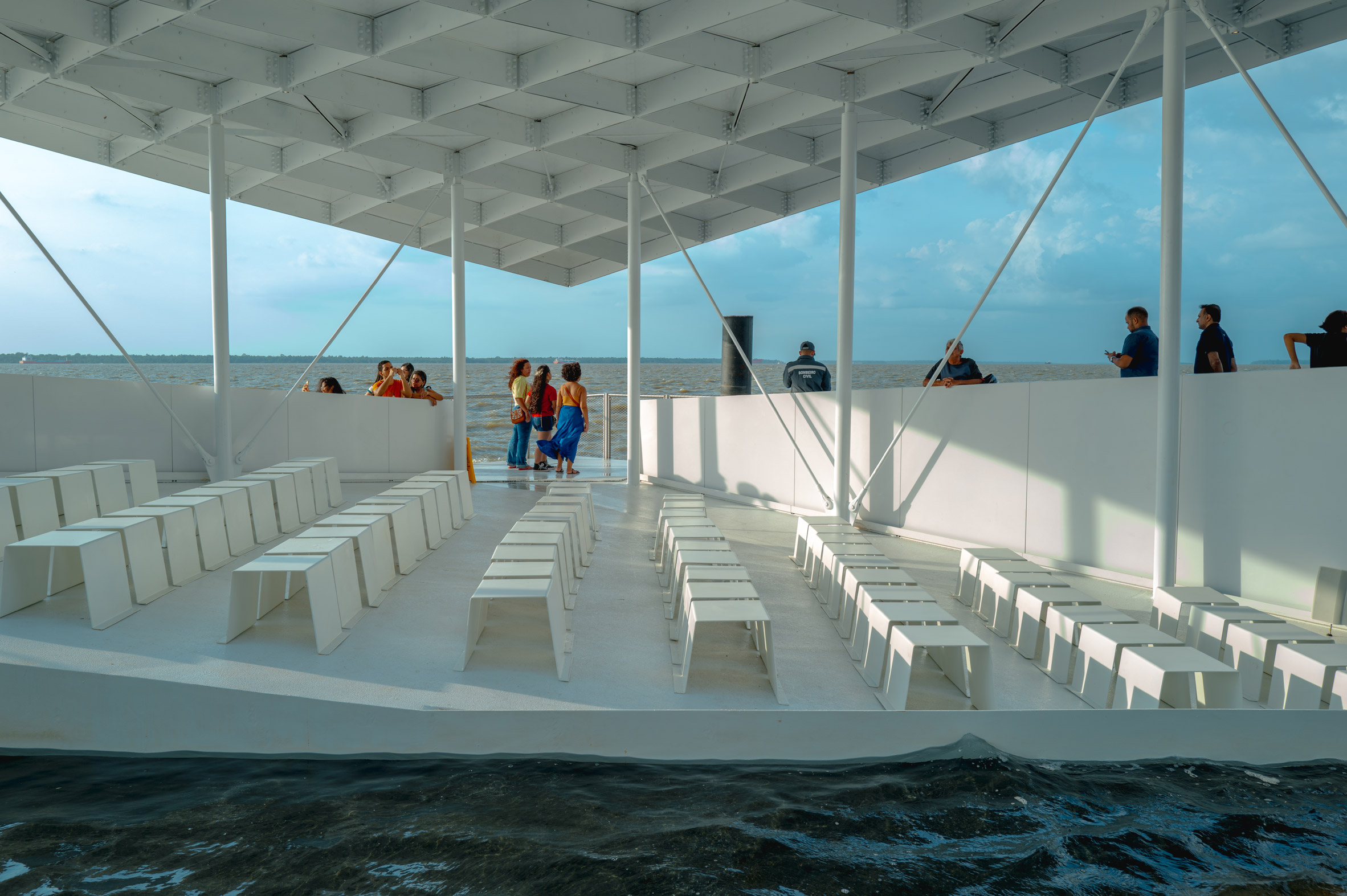 Floating platform in Brazil by Carlo Ratti Associati and Höweler + Yoon Architecture