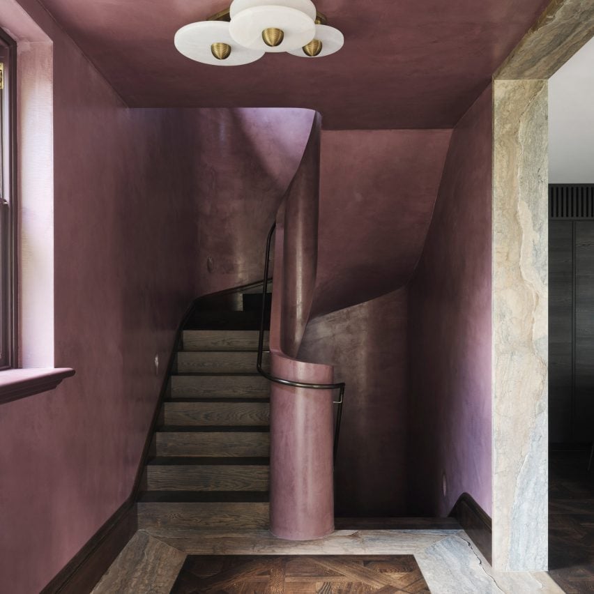 Stairwell of Kilmory House by Jillian Dinkel