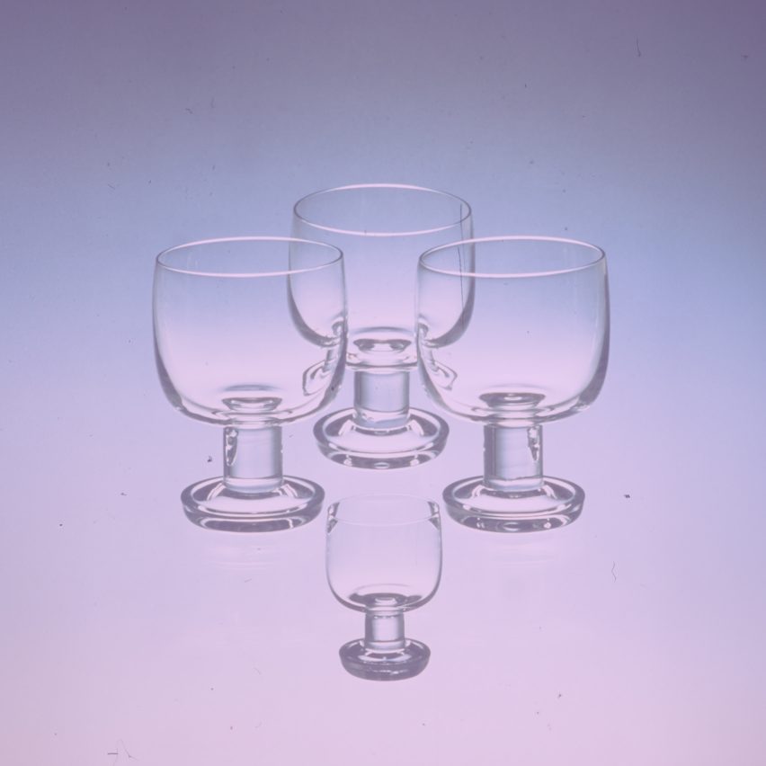 Glasses for Iitala by Tapio Wirkkala